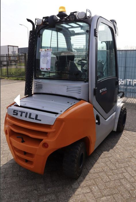 2018 Motostivuitor/Stivuitor Diesel STILL RX70-35 (3.5 Tone) –Doar 6750 Ore | Catarg Triplex | Cabină Încălzită