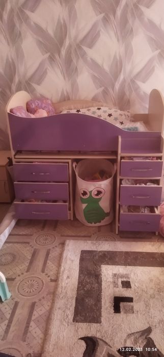 Кровать детская чердак.