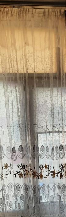 Продам тюль за 12000 тг, ширина на все окно, высота 2,6 м