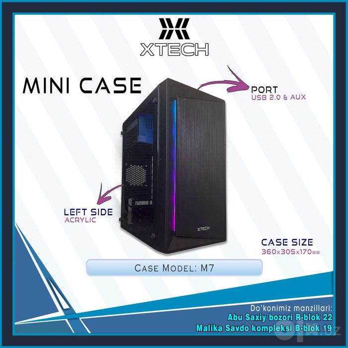 Xtech mini case игравой мини кейс