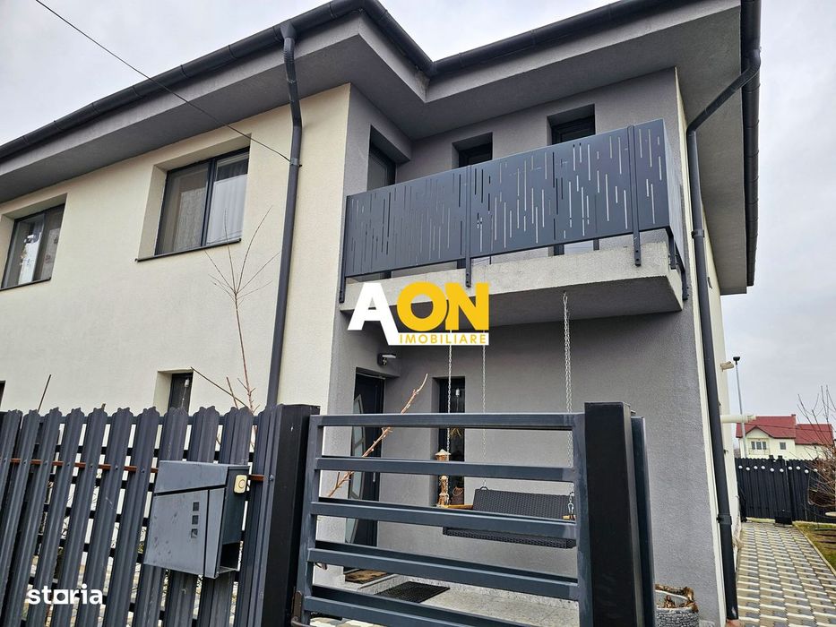 Duplex P+1 modern, 4 camere, mobilat și utilat, zona Alba-Micesti