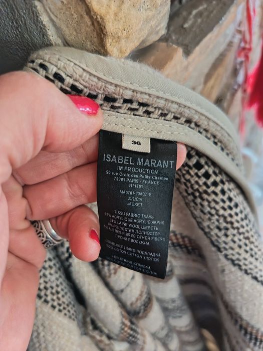 Оригинално палто Isabel Marant Etoile