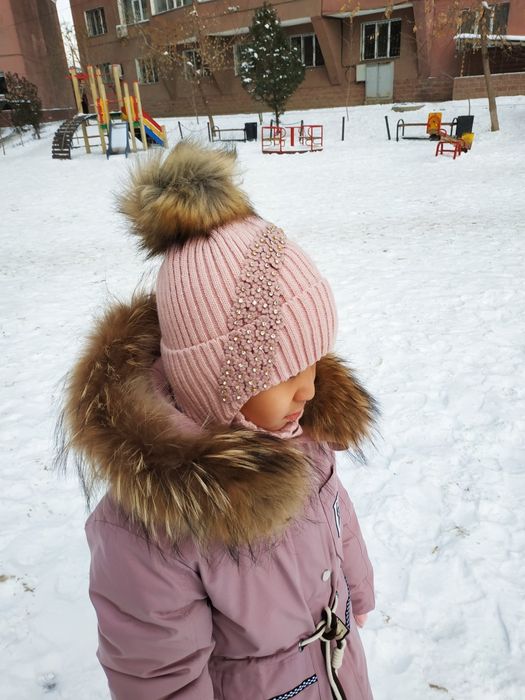 Зимняя куртка парка на девочку