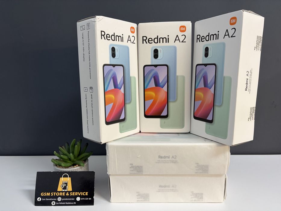 Redmi A2 32Gb Light Blue Nou Sigilat 2 Ani Garantie Gsm Store&Service