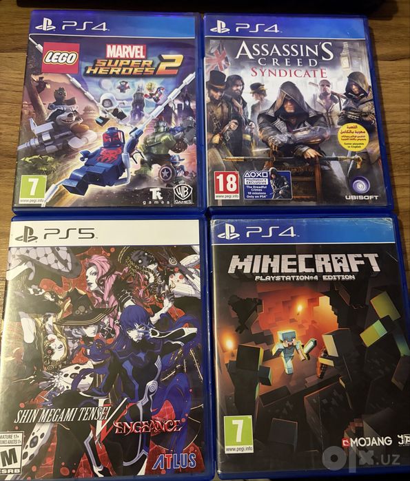 Игровые Диски для Playstation 4 и Playstation 5 топ хиты