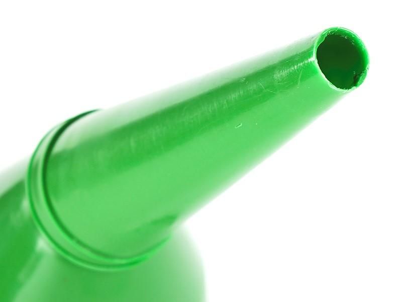 фуния за гориво amio, пластмасова, крива, с мрежест филтър, ...