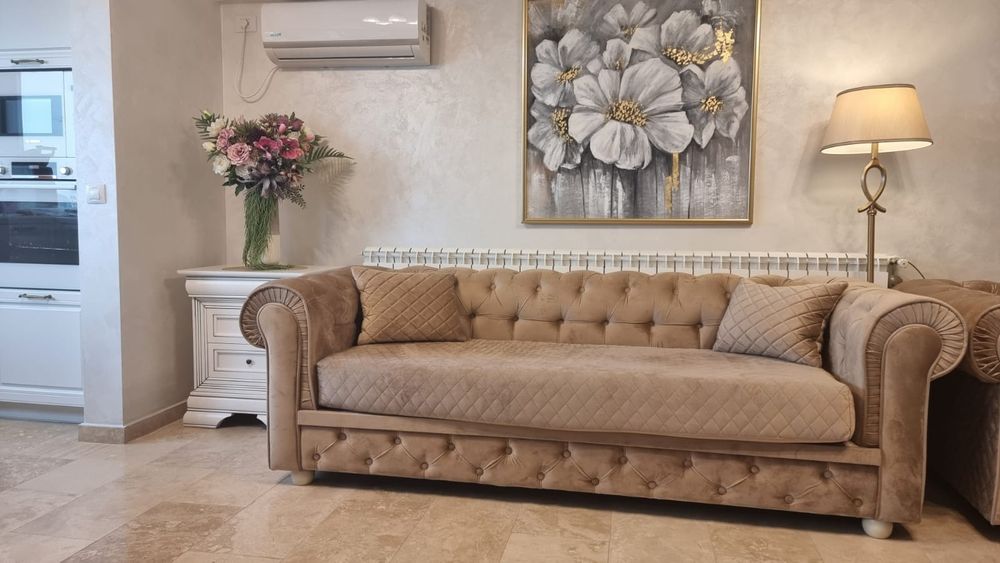 Set Canapea+ Fotoliu Chesterfield