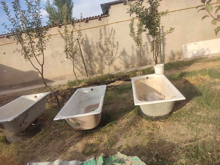 Чугунная ванна чистая без царапин