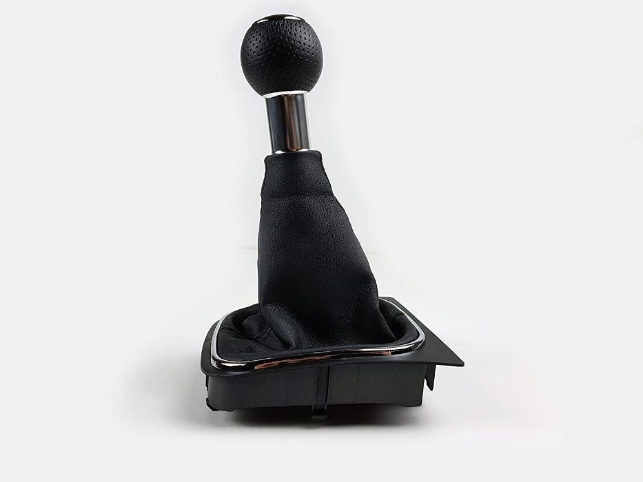 Tопка скоростен лост 6 ск. с маншон кожен кожух vw golf голф 5 jetta