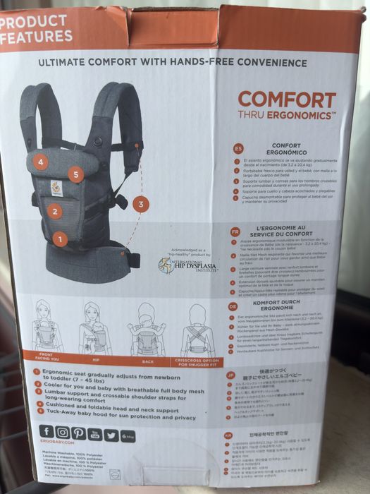 Ергономична раница Ergobaby НОВА!!!