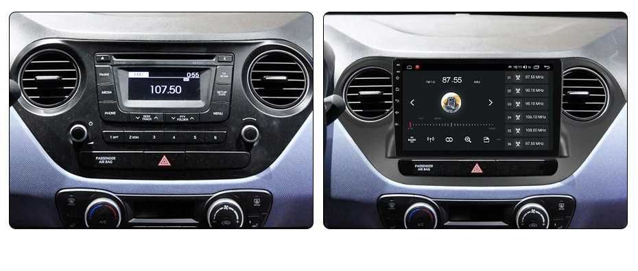 Navigatie Hyundai i10 din 2013 - 2017 , Garantie 2GB 4GB 8GB RAM