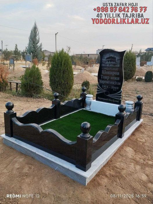 Yodgorlik Qabr Tosh Yasash Sergeli Tumani Надгробия Сергелийский р-н