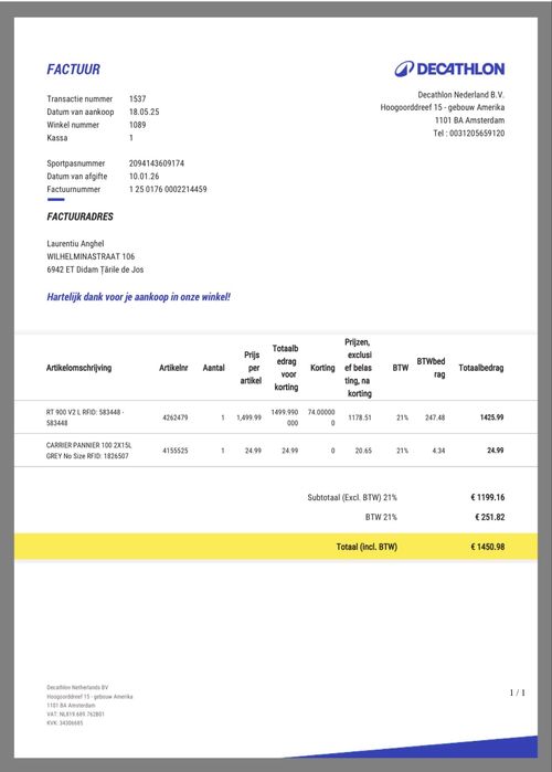 Bicicleta de oras echipata