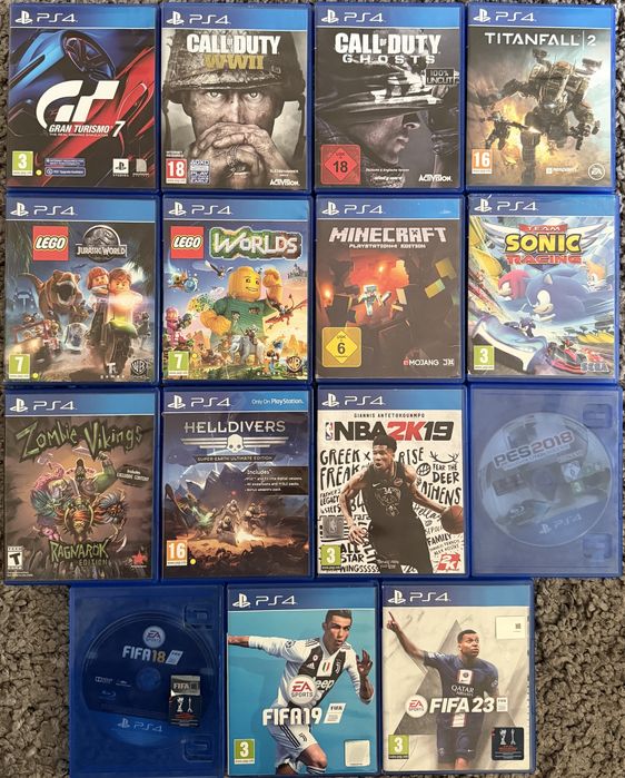 Pachet de jocuri PS4, lot Jocuri PS