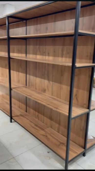 Стеллажи двухсторонние