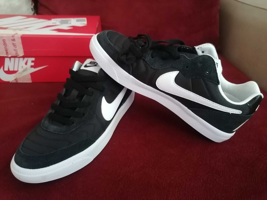 Adidași bărbați Nike NSW Tiempo Trainer – | pantof sport stil tenis fotbal | confort zilnic | sneakers negru original nou -Incaltaminte Marime 40