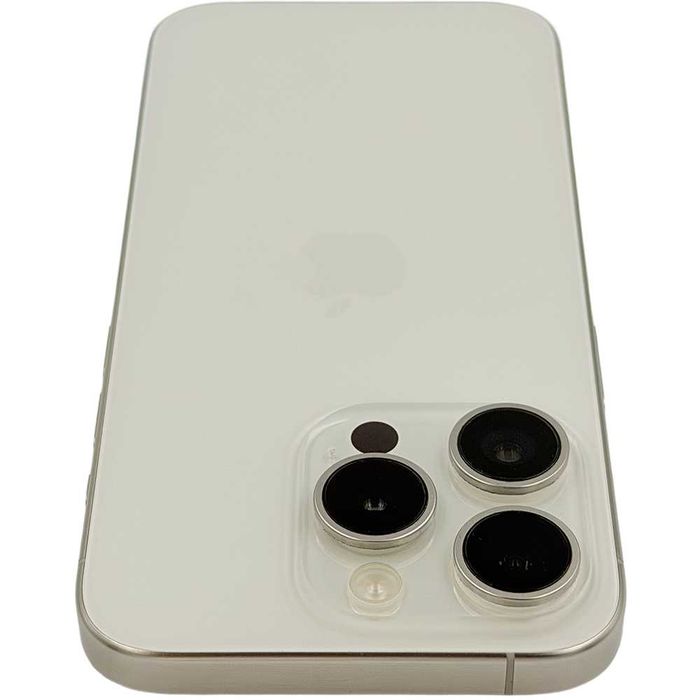 Magazin apple iPhone 15 pro 128gb white titanium excelent garantie