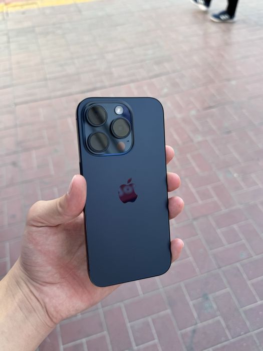 iphone 15 pro blue oʻta tiniq holati 89% 128 GB