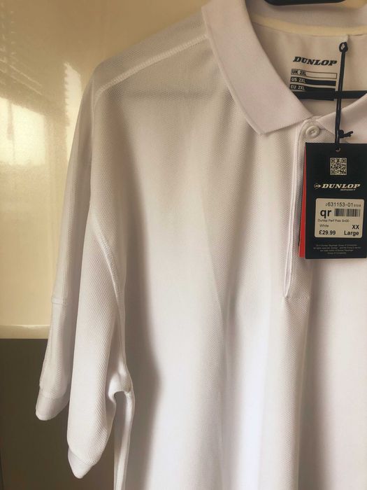 Мъжка спортна блуза с яка DUNLOP 2XL