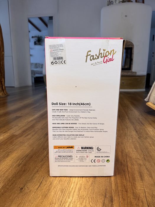 Papusa Mappy Fashion 46cm cu rochiță bej jucarii fetite