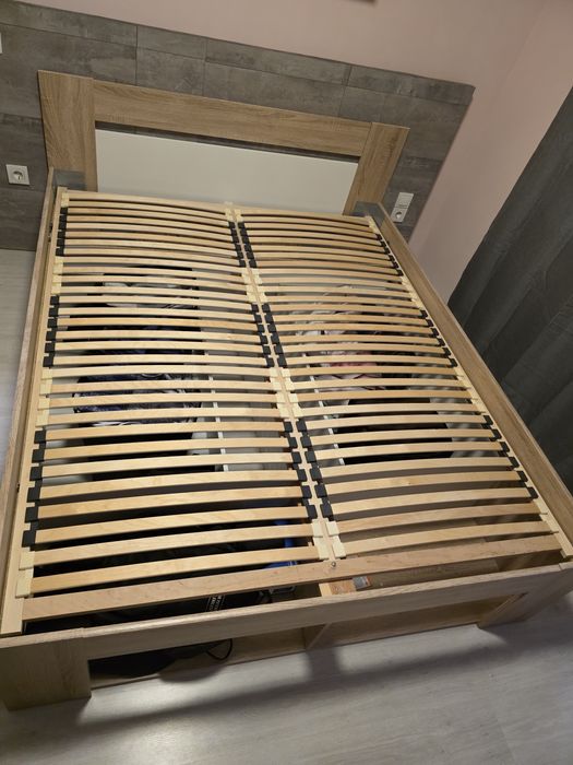 Легло, матрачна рамка, ТВ шкаф, гардероби