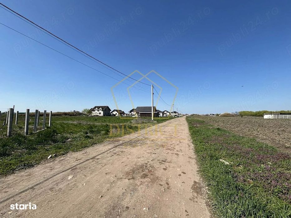 Teren intravilan ideal casa individuala/duplex | 666 mp | Sacalaz