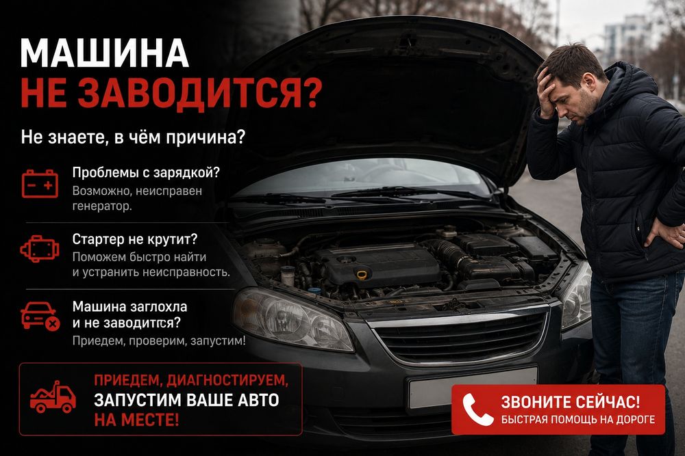 Ремонт стартеров, генераторов