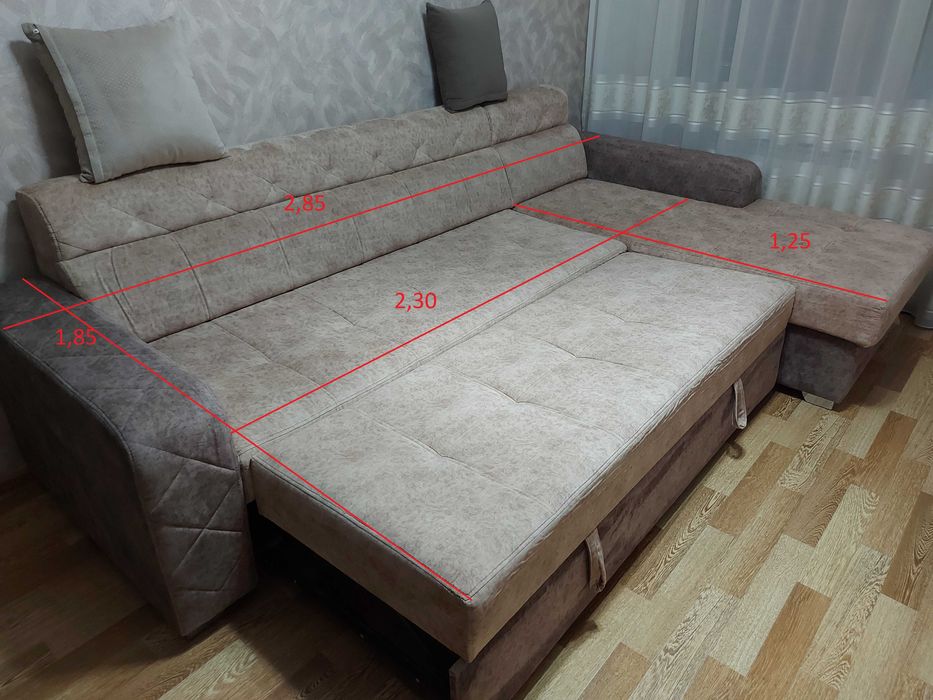 Диван угловой б/у