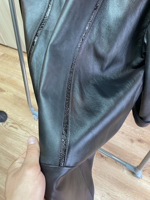 Дамско манто от естествена кожа