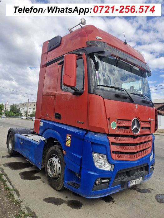 Mercedes - Benz Actros 1845, an 2014, Euro 6, AC, cutie de viteze automata, stare perfecta