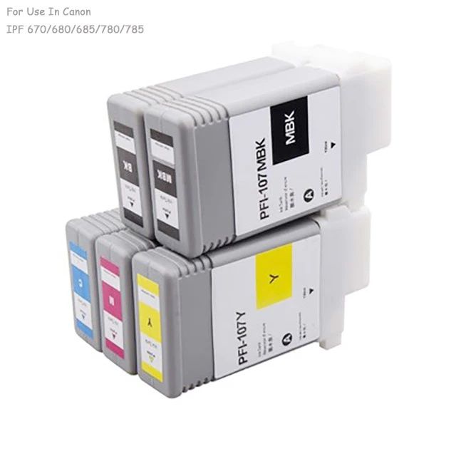 Картриджы  PFI-107  для Canon IPF670/770 (130 мл)