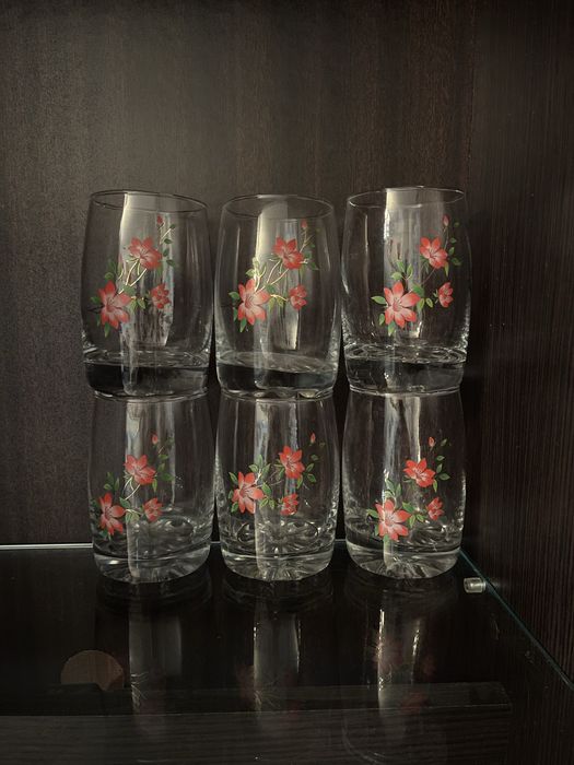 серфиз стаканы с рисунком и без