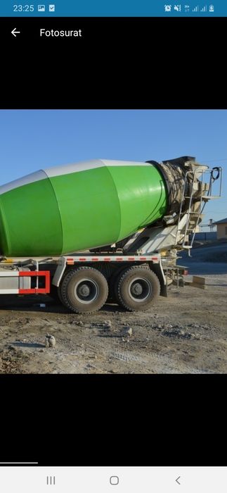 Beton rastvor mikserda beton