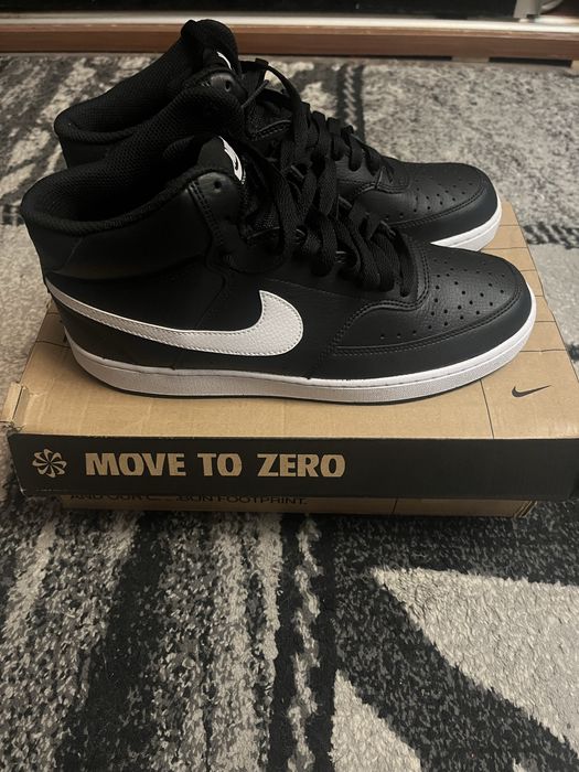 Nike Court Vision Mid (Black/White)