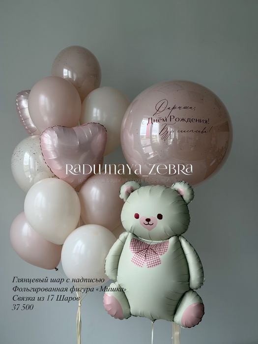 Шары на выписку девочки мальчика Кокшетау
