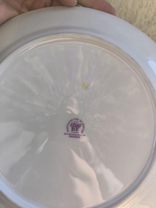 Farfurie de colecție vintage "Epiag de Boheme"