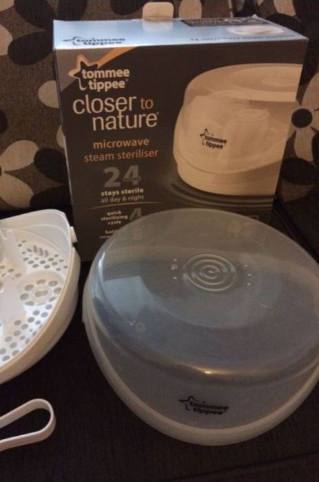 Sterilizator biberoane cuptor microunde Tommee Tippee alaptare bebe