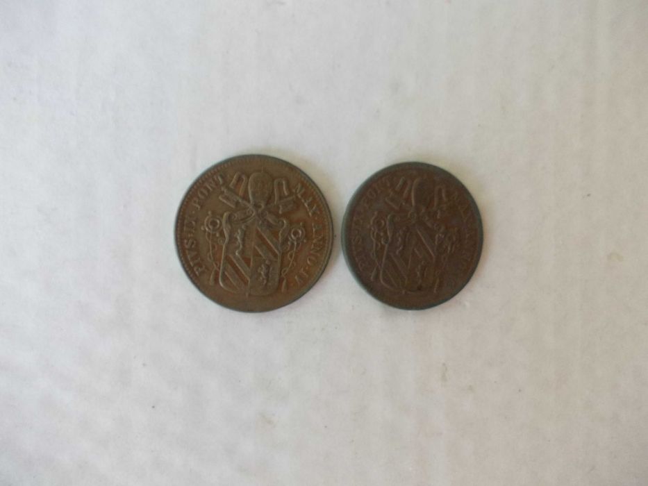 2 monede vechi Vatican
