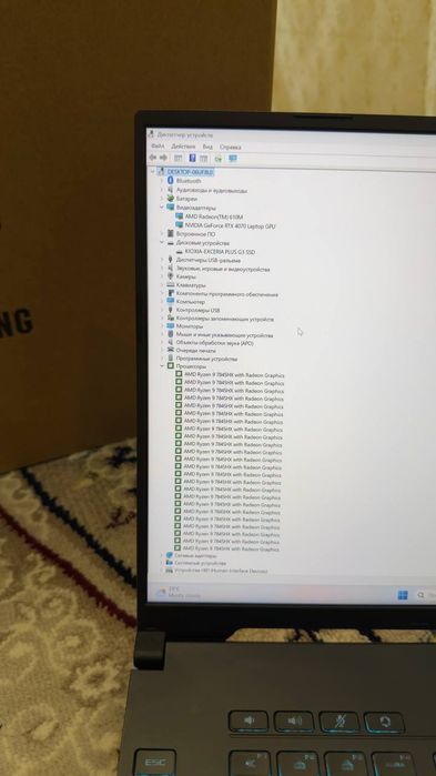 Игровой ноутбук ASUS TUF GAMING A16 Reyzn 9 7845HX/RTX4070 8гб/ОЗУ 32г