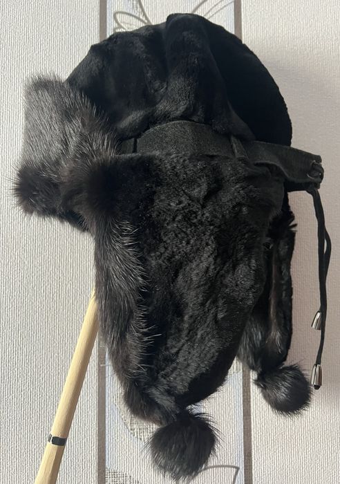 Меховая Шапка с ушками