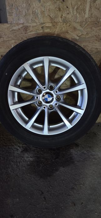 BMW ДЖАНТИ СЪС ЛЕТНИ ГУМИ 205/60/16 7J ET315x120 ЦО70 ДОТ 2619