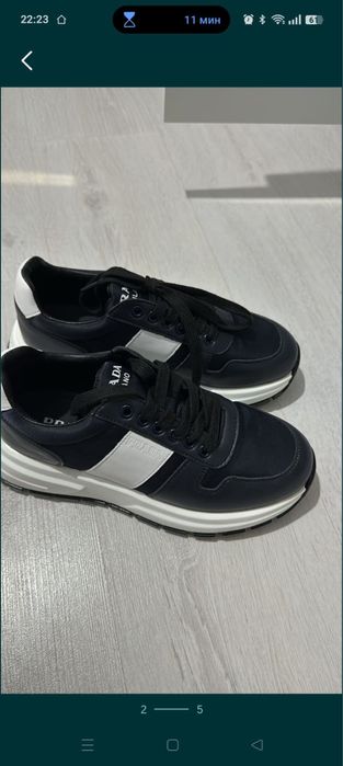 Новые кроссовки Prada Milano