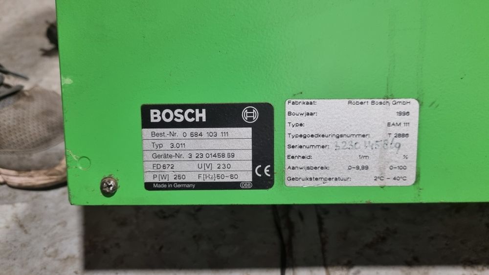 Analizor de gaze BOSCH