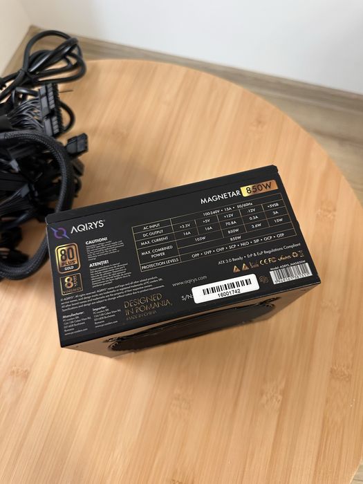 Sursă Aqirys Magnetar 850W 80 Plus Gold