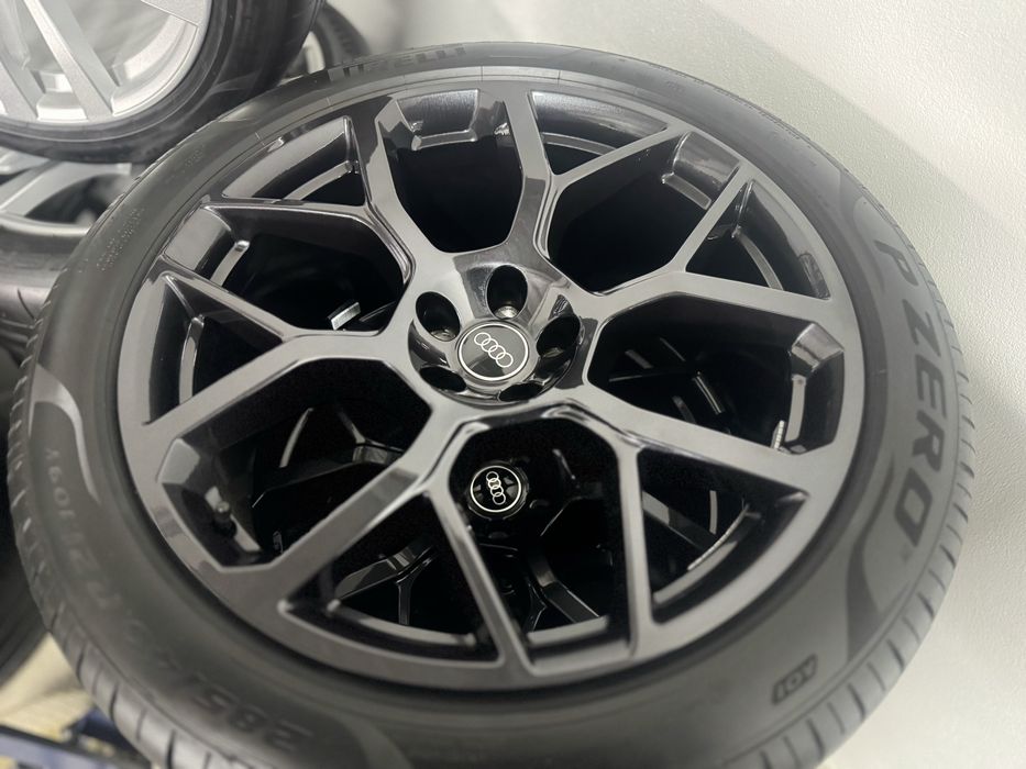 Jante Audi Q7 SQ7 R21 Originale 4M Audi Sport Pirelli 34/2024 Vara 99%