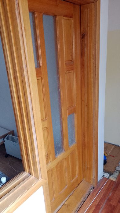 Vand uși interior stejar