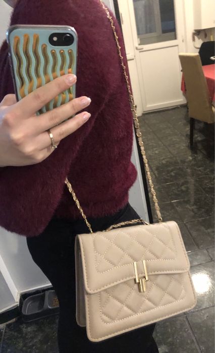 Geanta mini matlasata