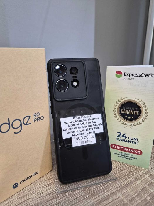 (AG42) Motorola Edge 50 Pro b13135 - Garantie 2 ani!