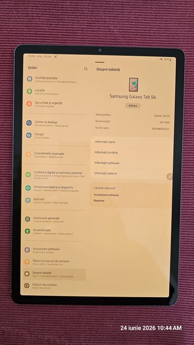 Samsung tab s6 (nu lite) și tab s2