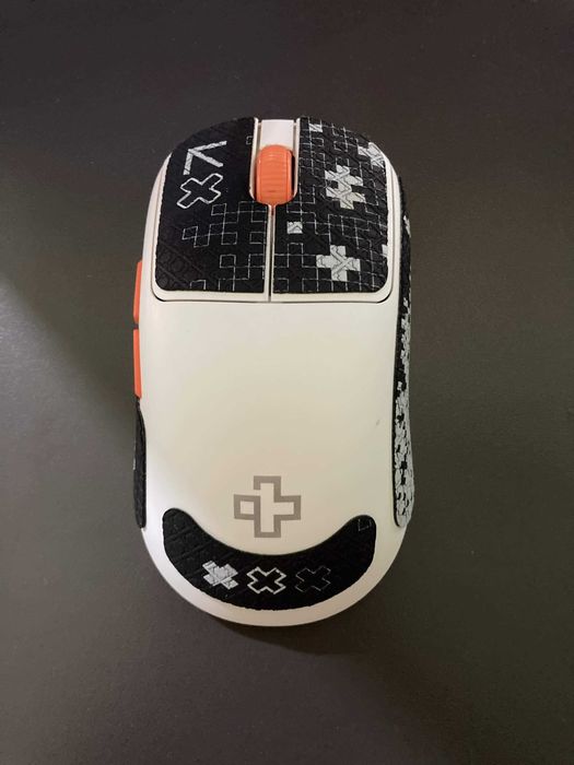 Mouse Gaming QwertyKey Falcon Alb 8K, 30.000 DPI Wireless